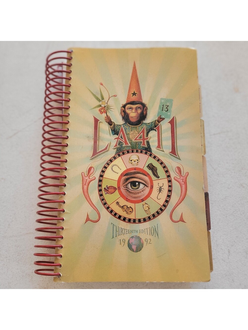 LA 411 1992 13th Edition Mark Ryden Cover Art Rare Film TV Production Directory